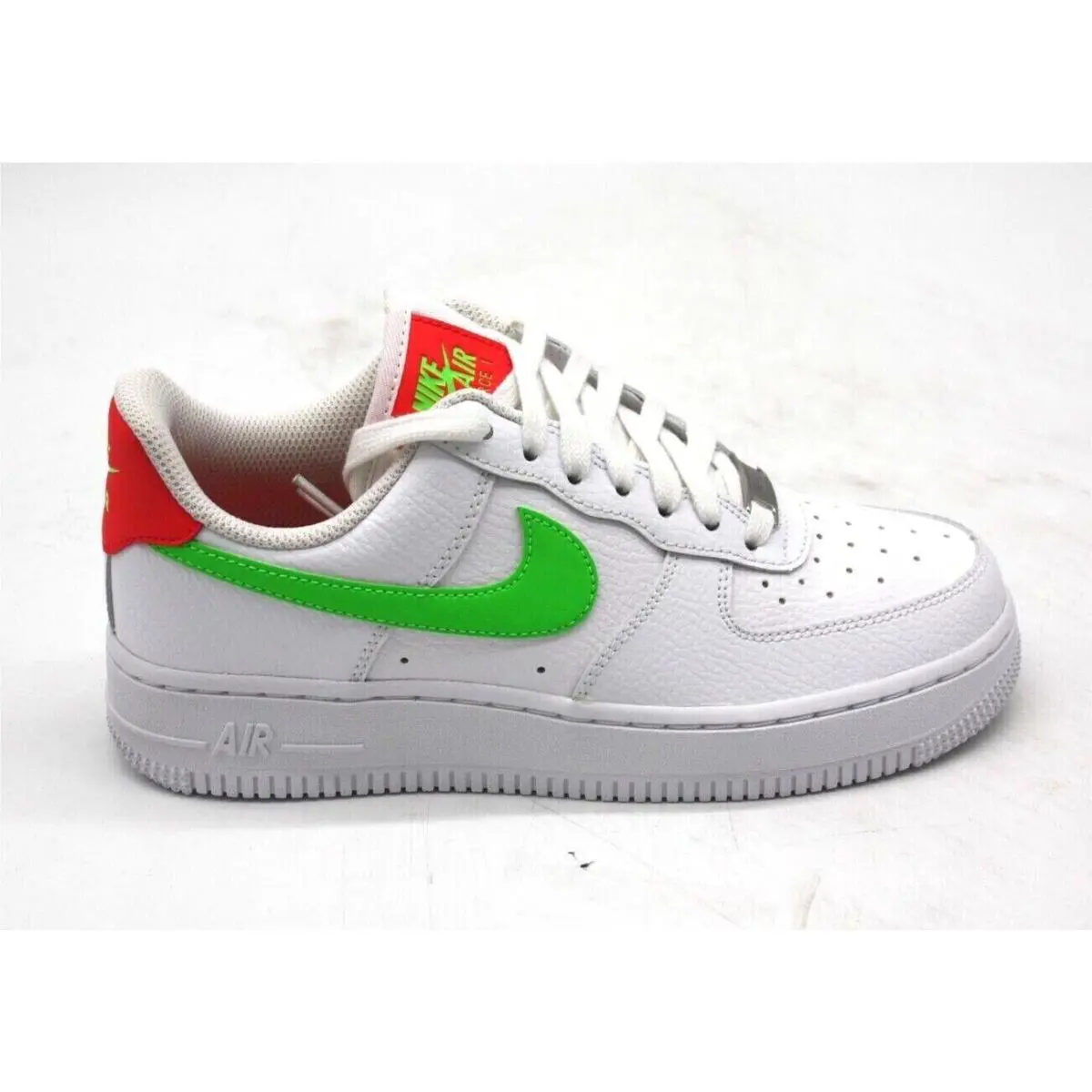 Nike shoes - Nike Air Force 1 - Air Force - CT4328-100 - WHITE/LASER CRIMSON/GREEN 8