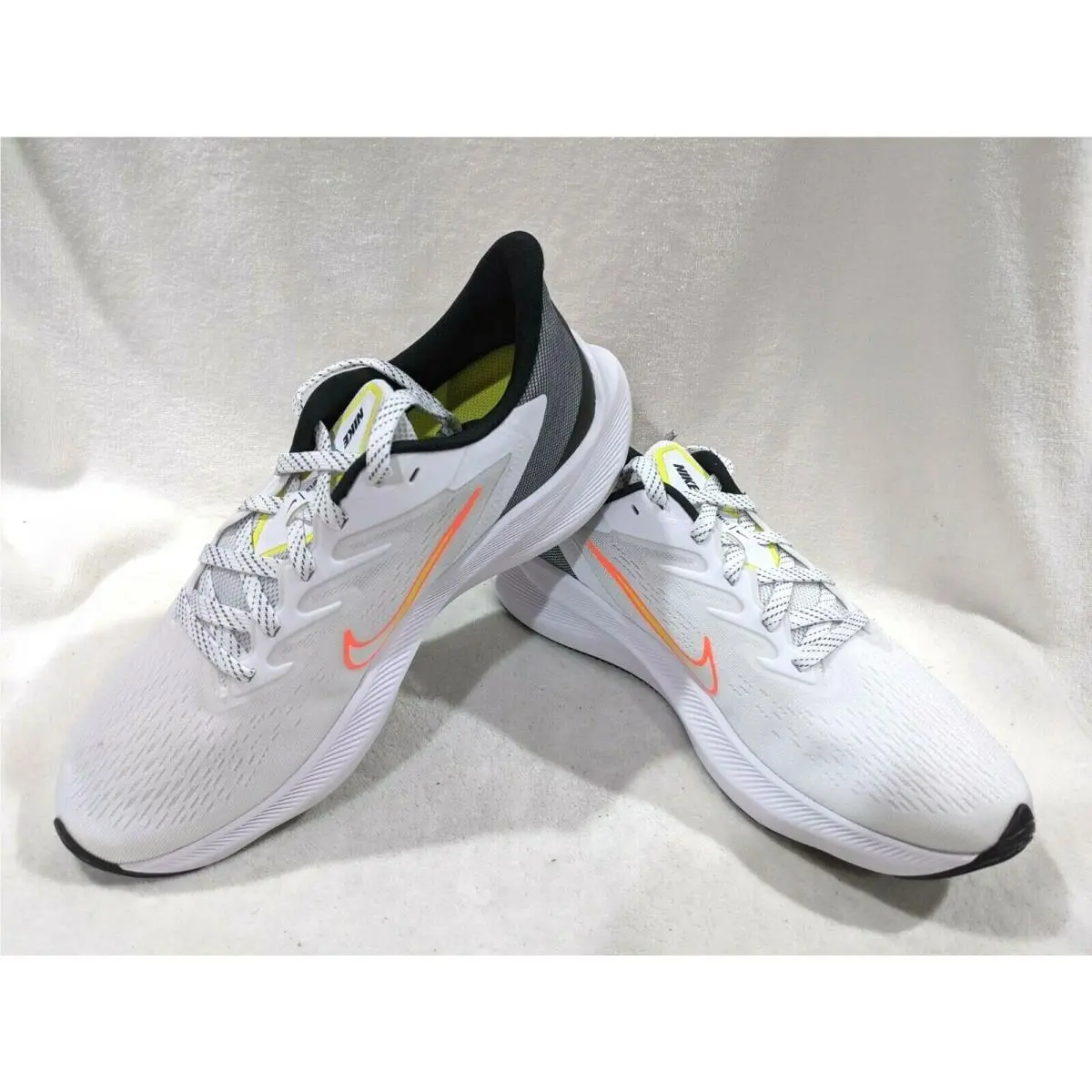 Nike shoes - Nike Zoom Winflo 7 - Zoom Winflo - CJ0302-107 - White/Mango/Sail 8