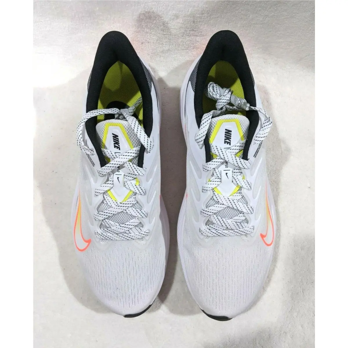Nike shoes - Nike Zoom Winflo 7 - Zoom Winflo - CJ0302-107 - White/Mango/Sail 10