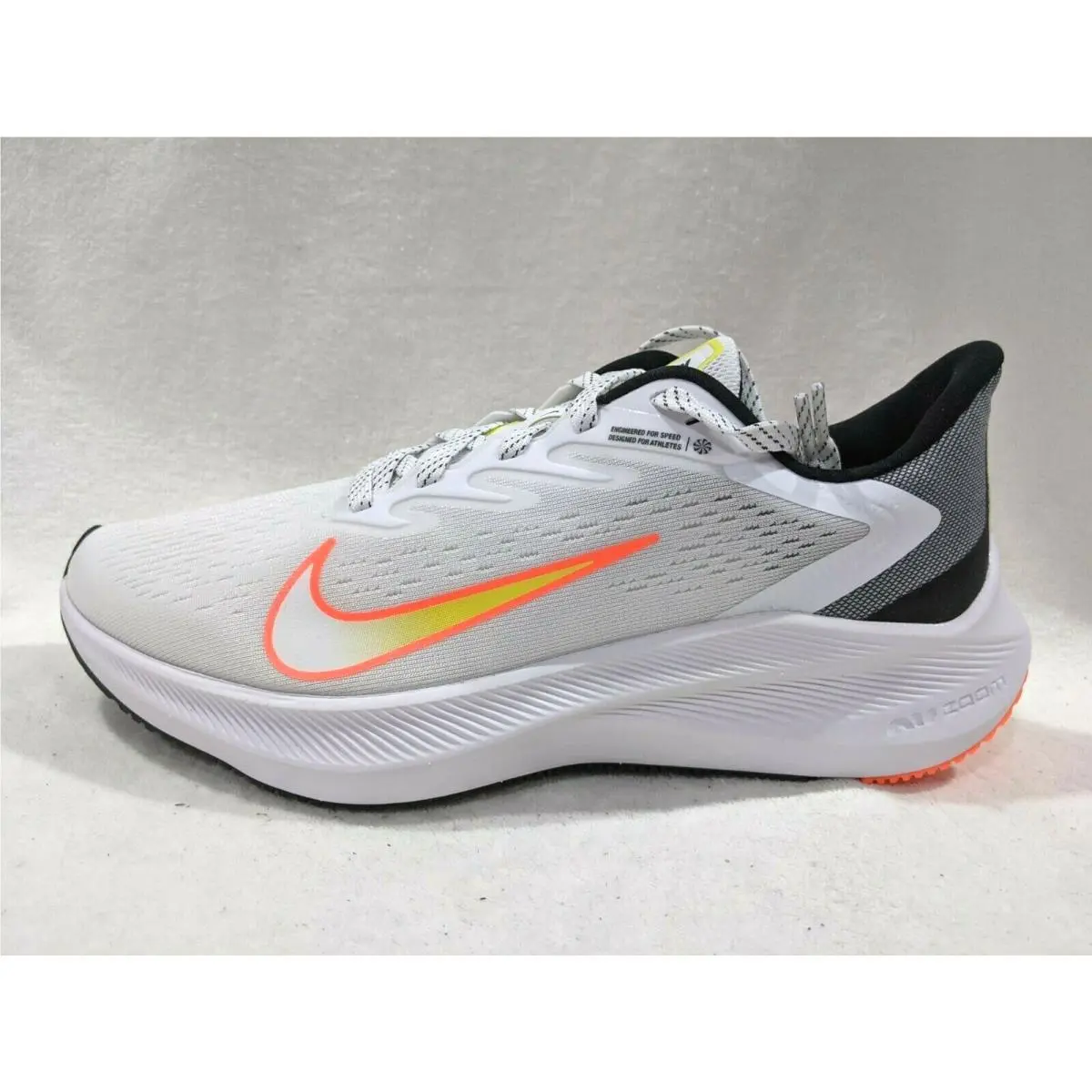 Nike shoes - Nike Zoom Winflo 7 - Zoom Winflo - CJ0302-107 - White/Mango/Sail 14