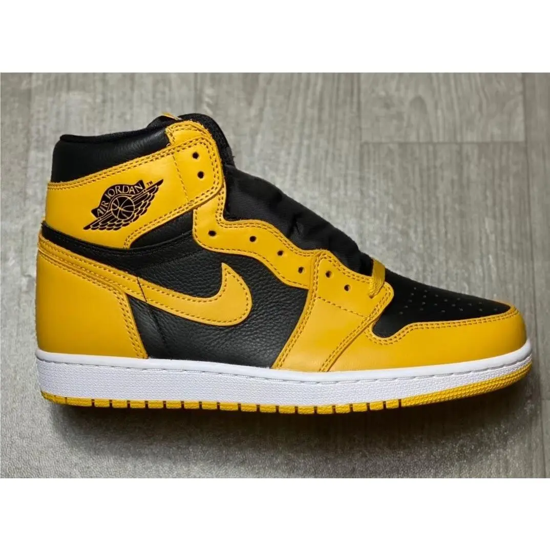 Nike shoes - Air Jordan 1 - Air - 555088-701 - POLLEN/BLACK-WHITE 2