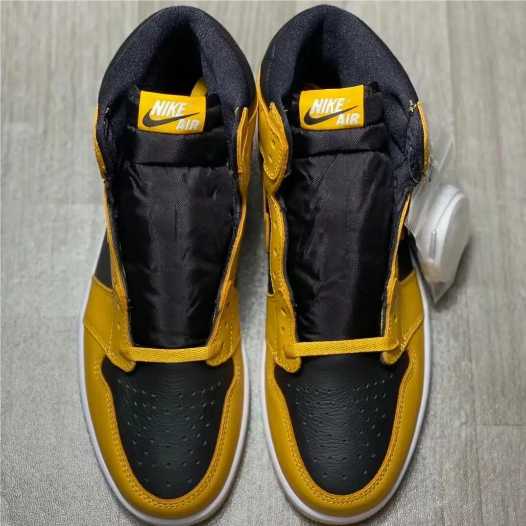 Nike shoes - Air Jordan 1 - Air - 555088-701 - POLLEN/BLACK-WHITE 7