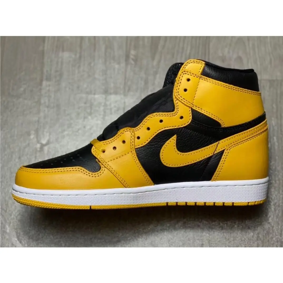 Nike shoes - Air Jordan 1 - Air - 555088-701 - POLLEN/BLACK-WHITE 15