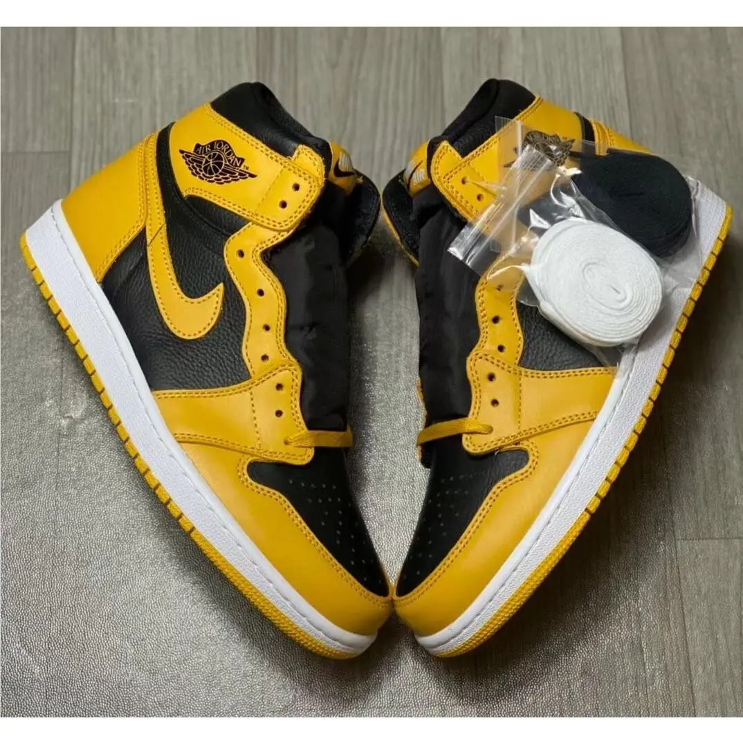 Nike shoes - Air Jordan 1 - Air - 555088-701 - POLLEN/BLACK-WHITE 16