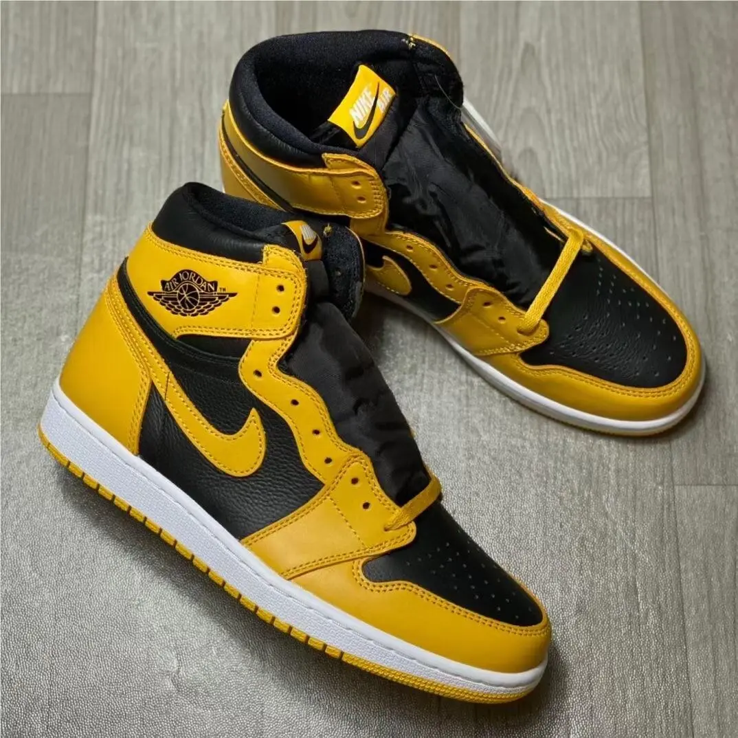 Nike shoes - Air Jordan 1 - Air - 555088-701 - POLLEN/BLACK-WHITE 17