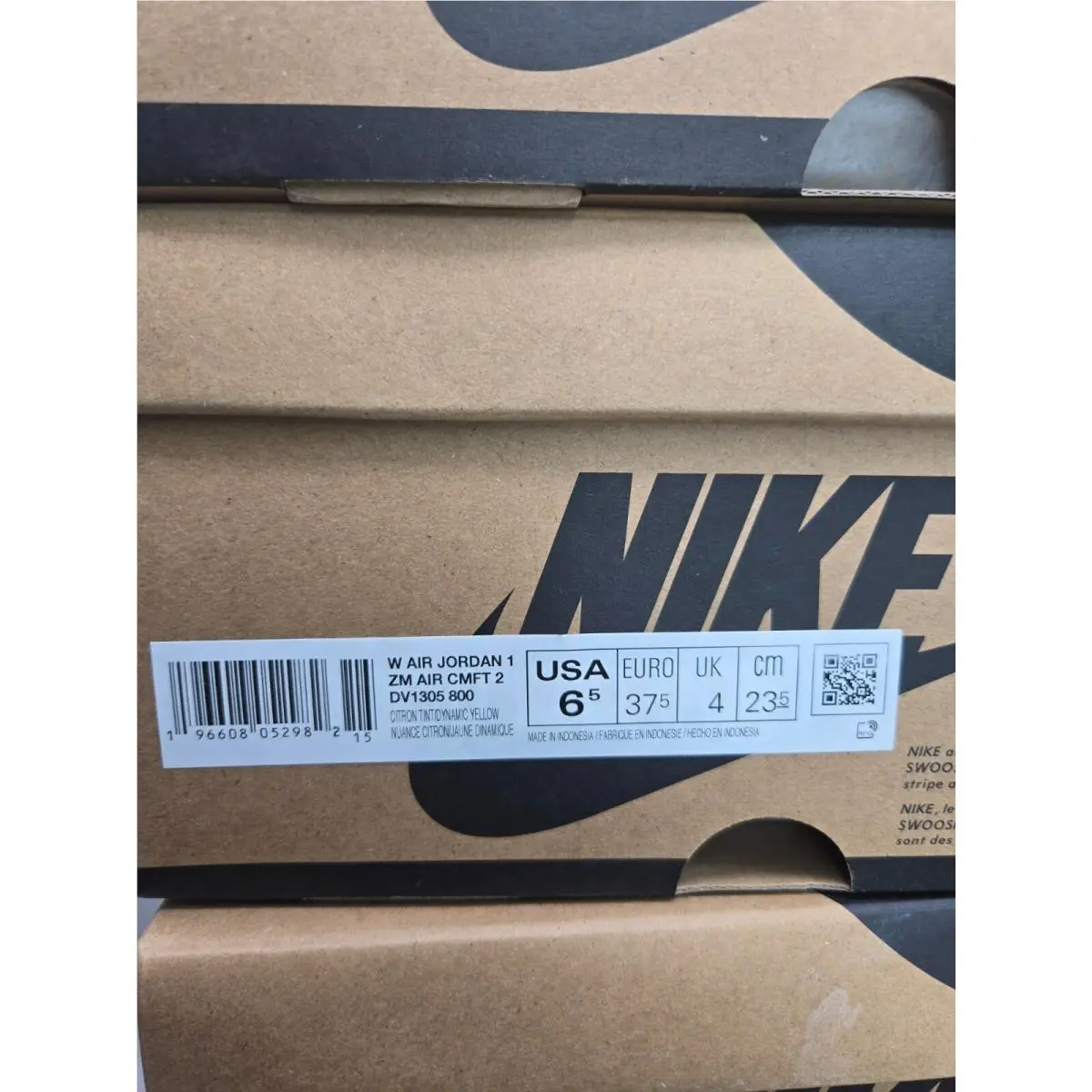 Nike shoes - Air Jordan 1 Zoom - Air Zoom - Dv1305-800 - Yellow 10