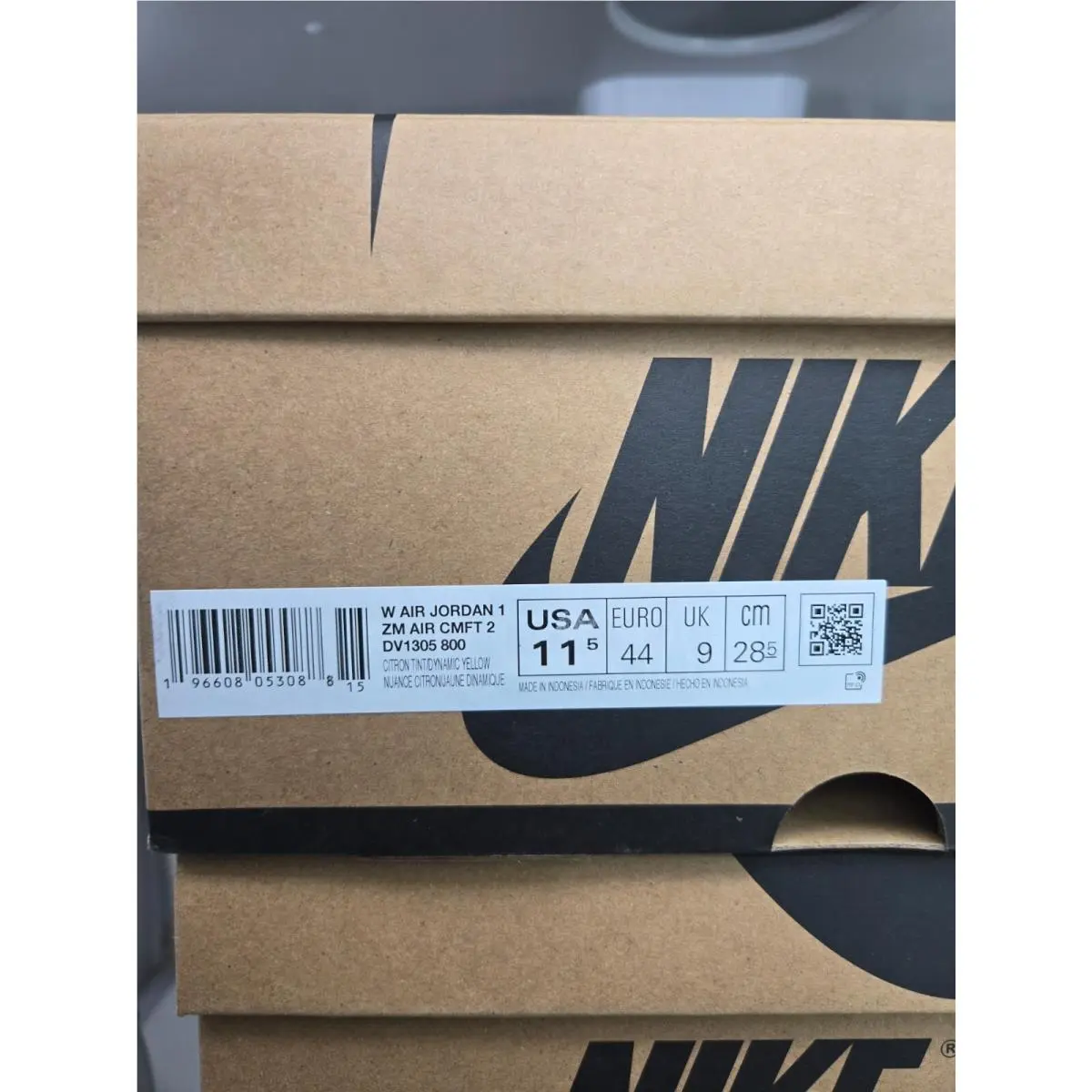 Nike shoes - Air Jordan 1 Zoom - Air Zoom - Dv1305-800 - Yellow 11