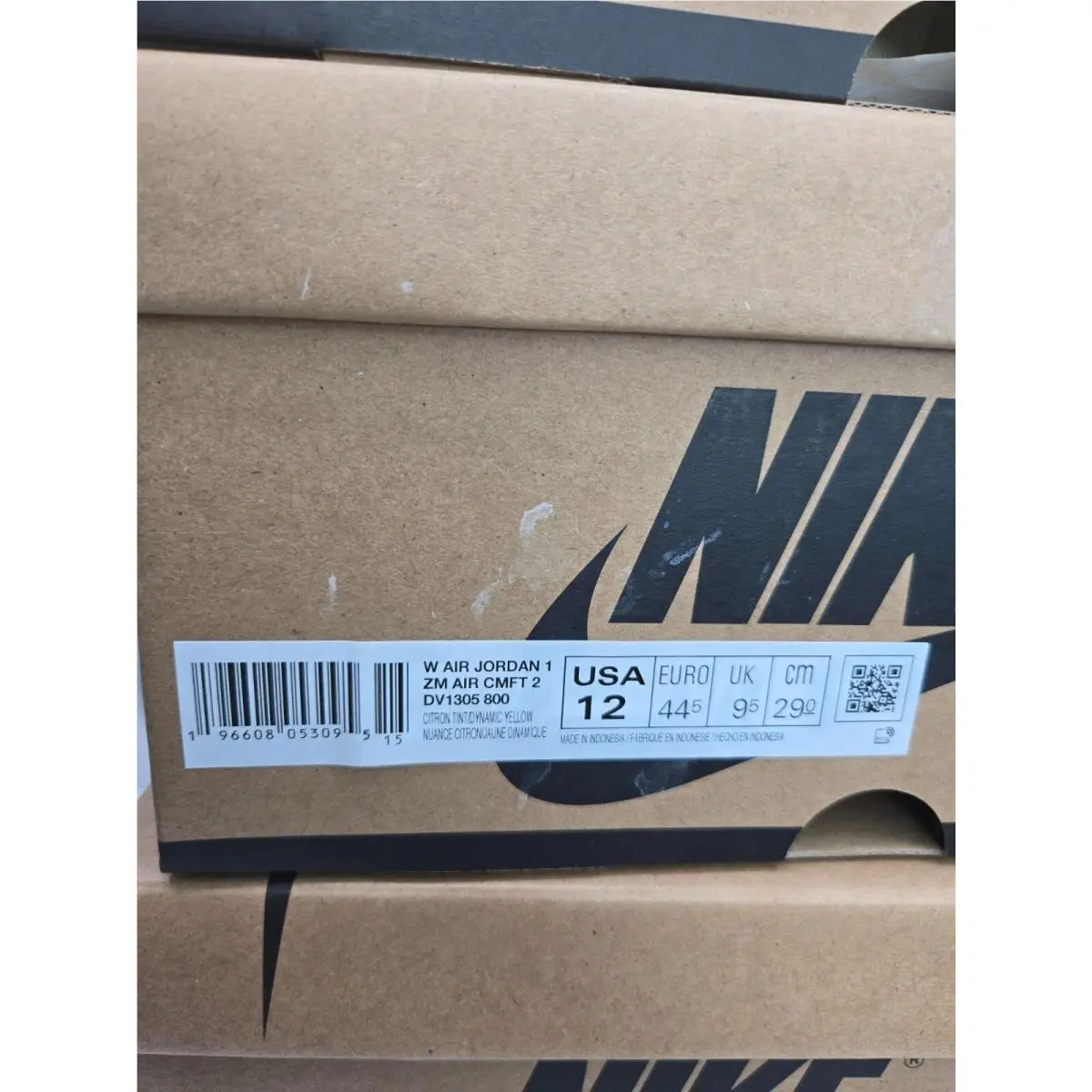 Nike shoes - Air Jordan 1 Zoom - Air Zoom - Dv1305-800 - Yellow 21