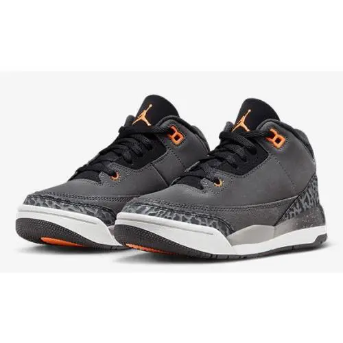 Nike shoes - Retro 3 - Retro - Night Stadium/Total Orange/Black 0