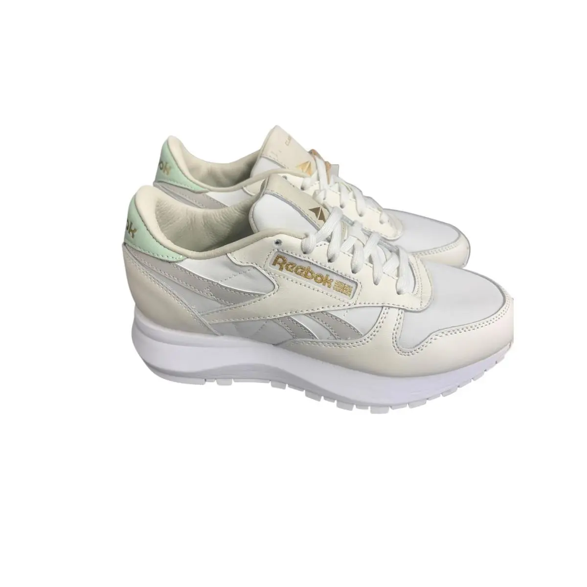 Reebok Women Classic Leather SP Sneaker Chalk/moonstone/light Sage GZ6425 Size 5