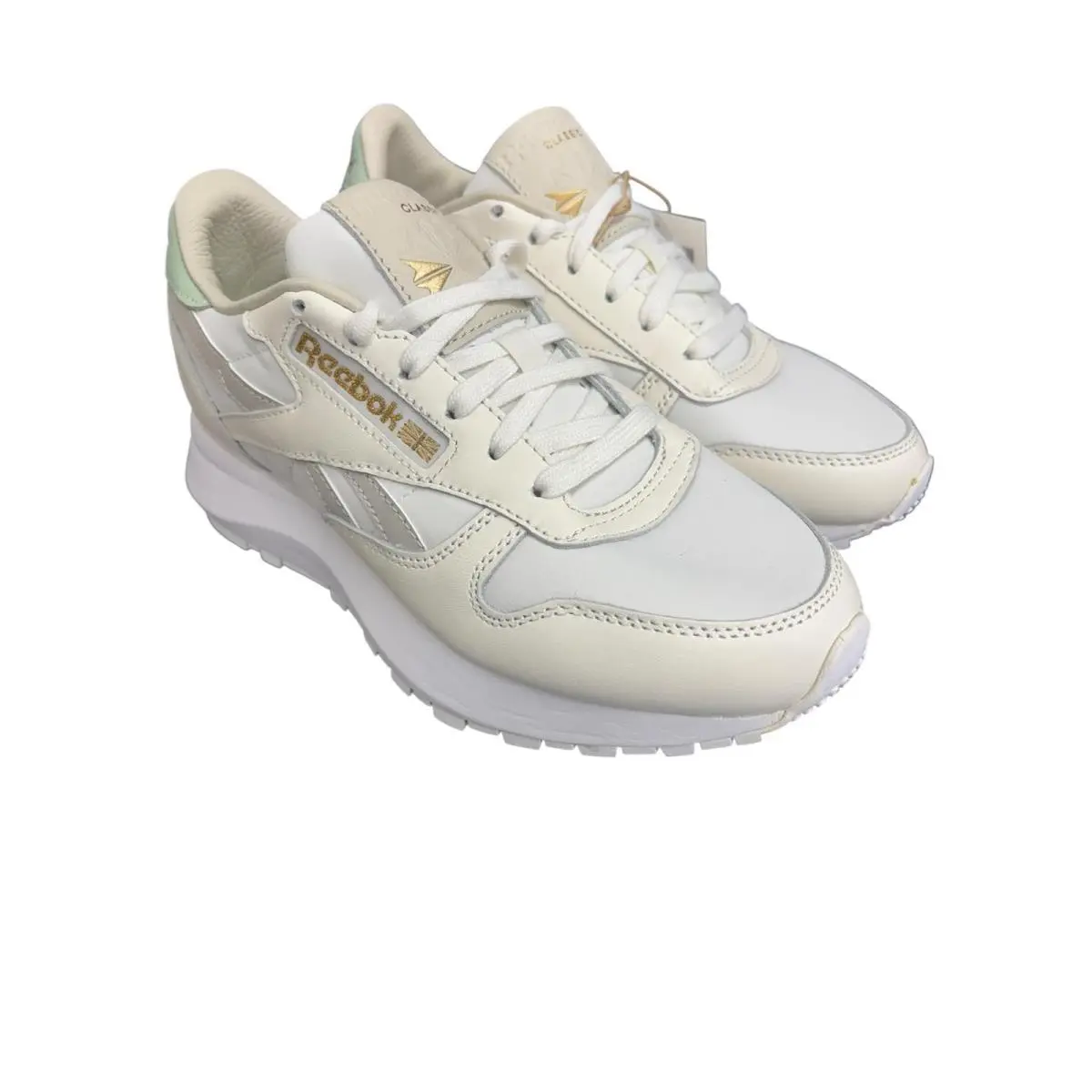 Reebok shoes - Classic Leather SP - Classic Leather - LIT95 - Chalk/Moonstone/Light Sage (UPC: 195735140067) 8
