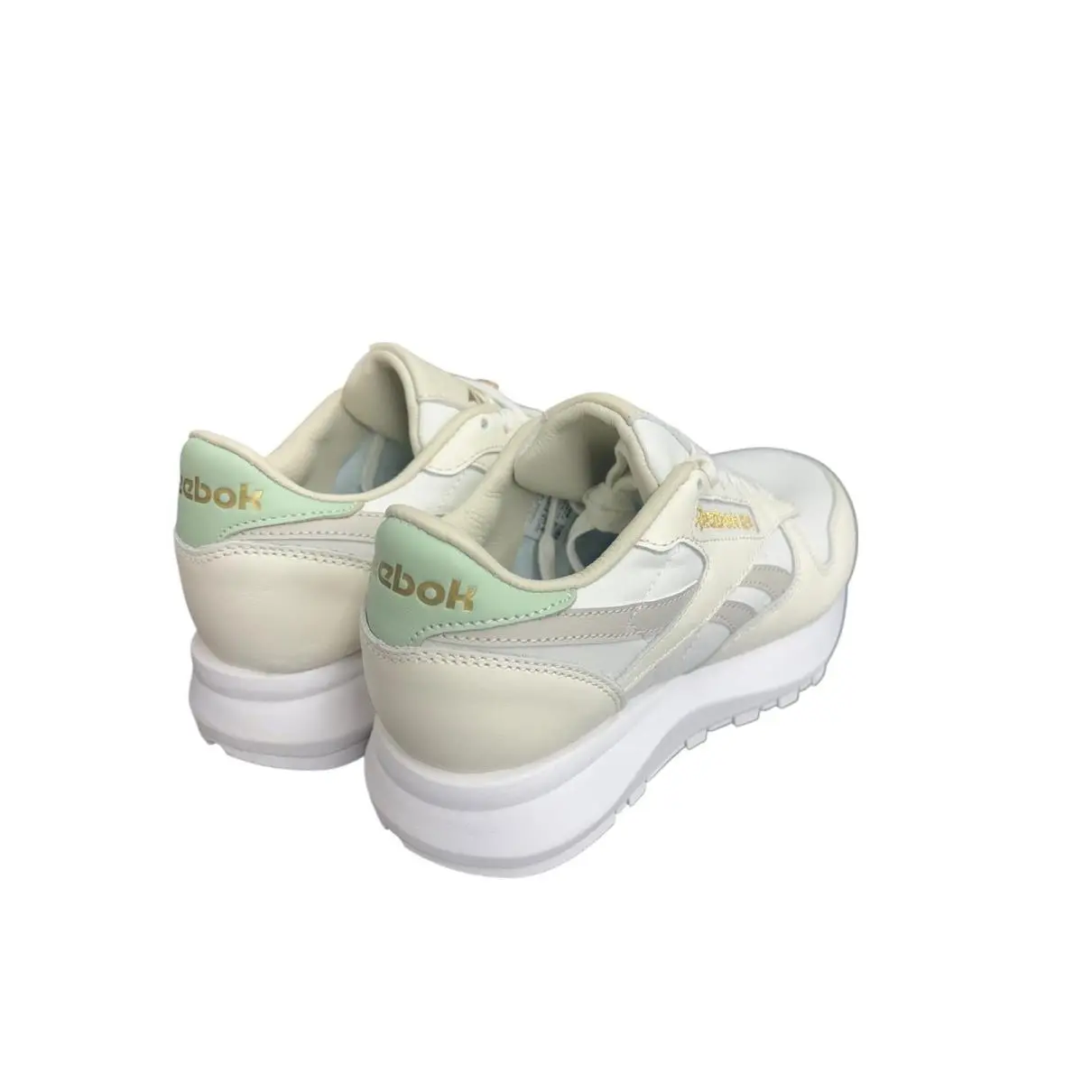Reebok shoes - Classic Leather SP - Classic Leather - LIT95 - Chalk/Moonstone/Light Sage (UPC: 195735140067) 4