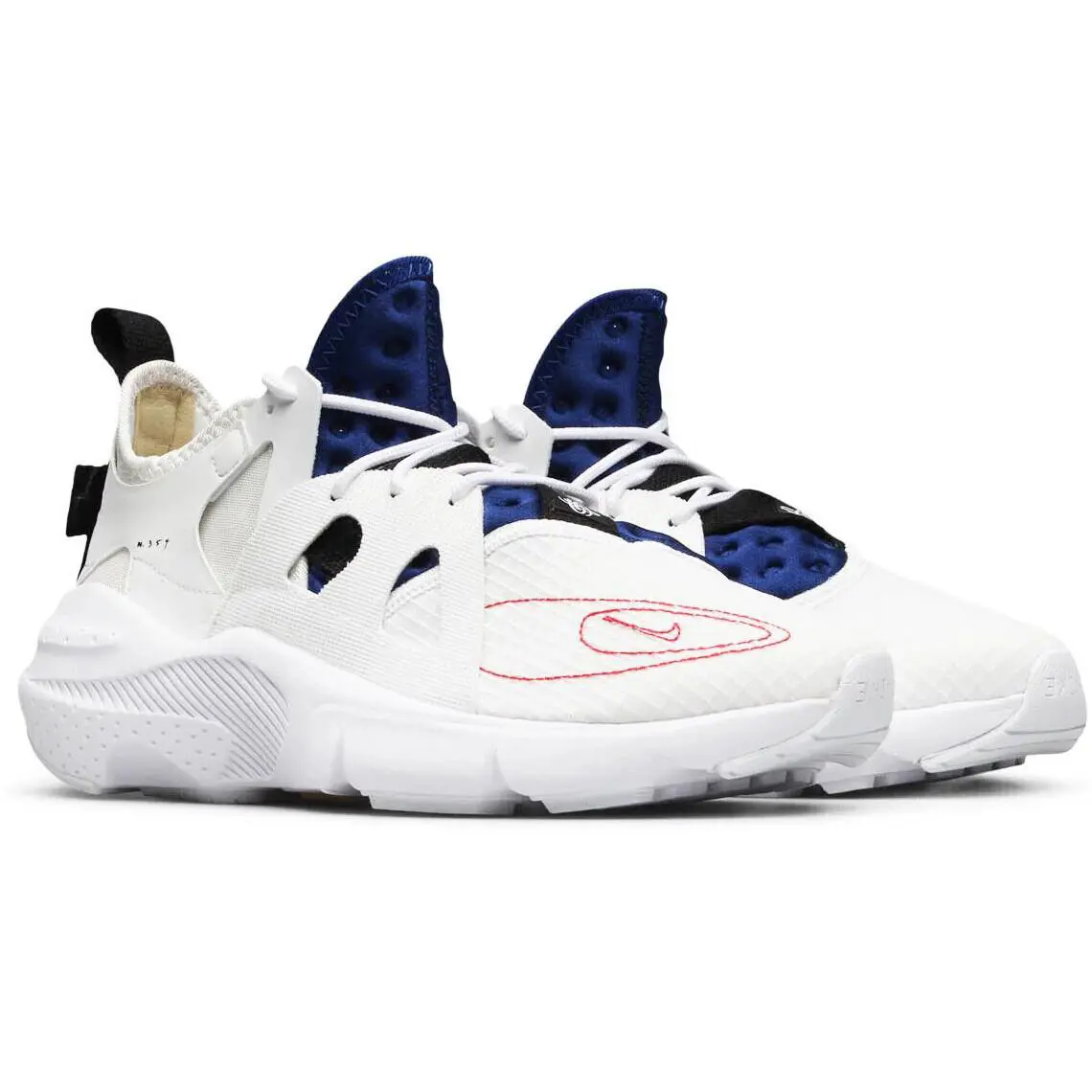 Nike shoes - Nike Air Huarache - Air Huarache - BQ5102 100 - Summit White/University Red/Deep Royal Blue 0