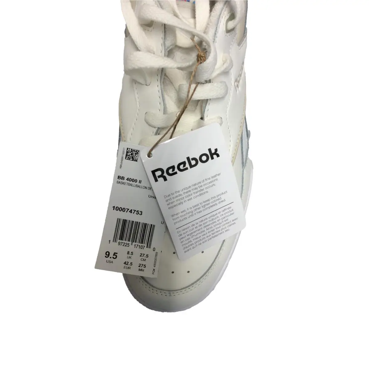 Reebok shoes - Reebok BB4000 - 100074753 - White (UPC: 197225171070) 8