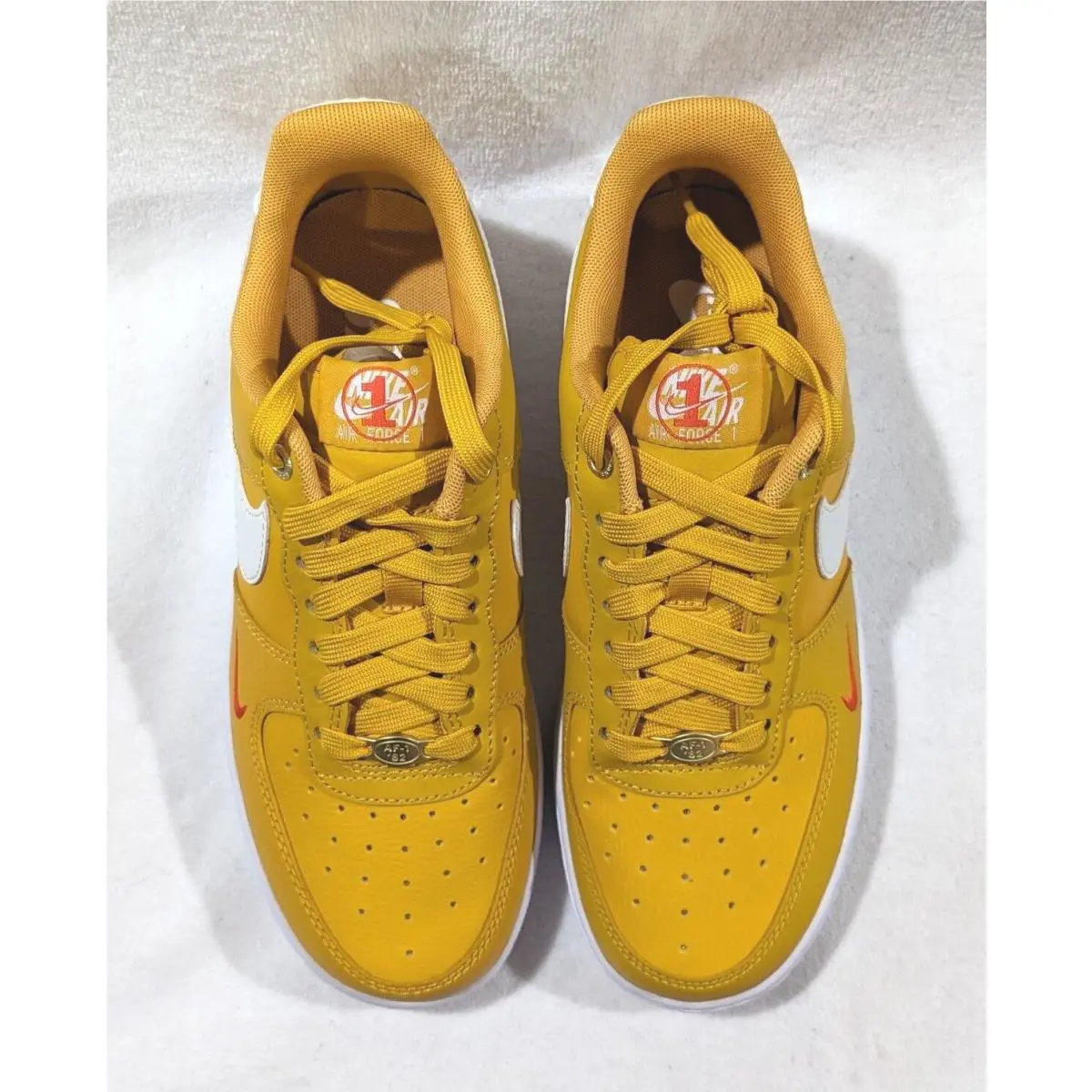 Nike shoes - Nike Air Force 1 `07 SE - DQ7582-700 - Yellow Ochre/Sail/White 1