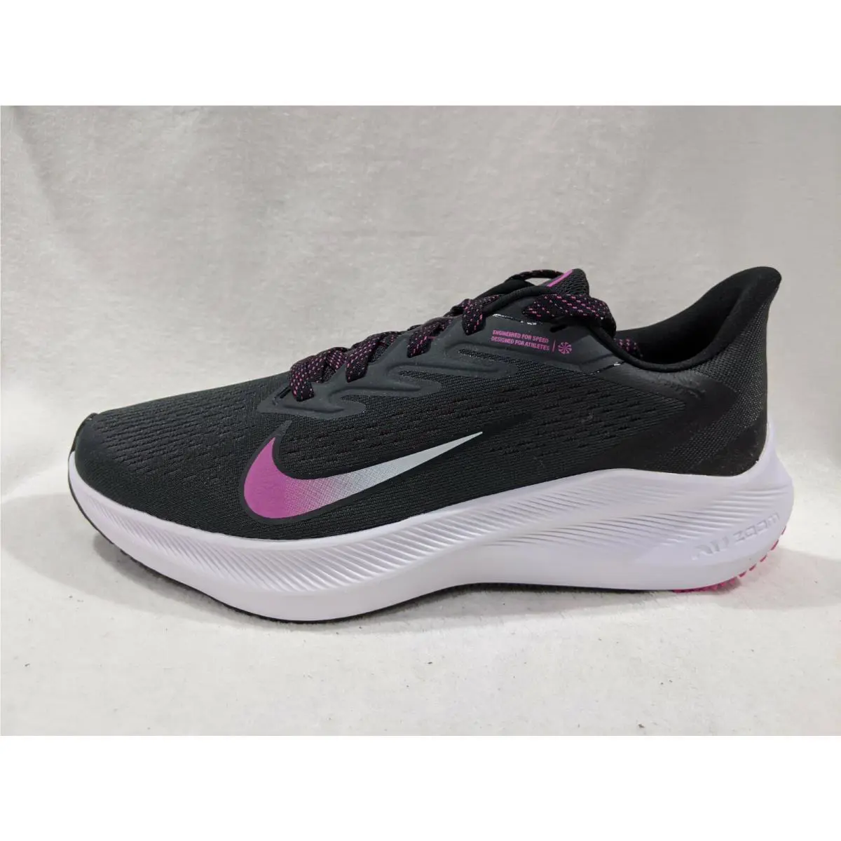 Nike shoes - Nike Zoom Winflo 7 - Zoom Winflo - CJ0302-001 - Dark Grey/Black/Fire Pink 5