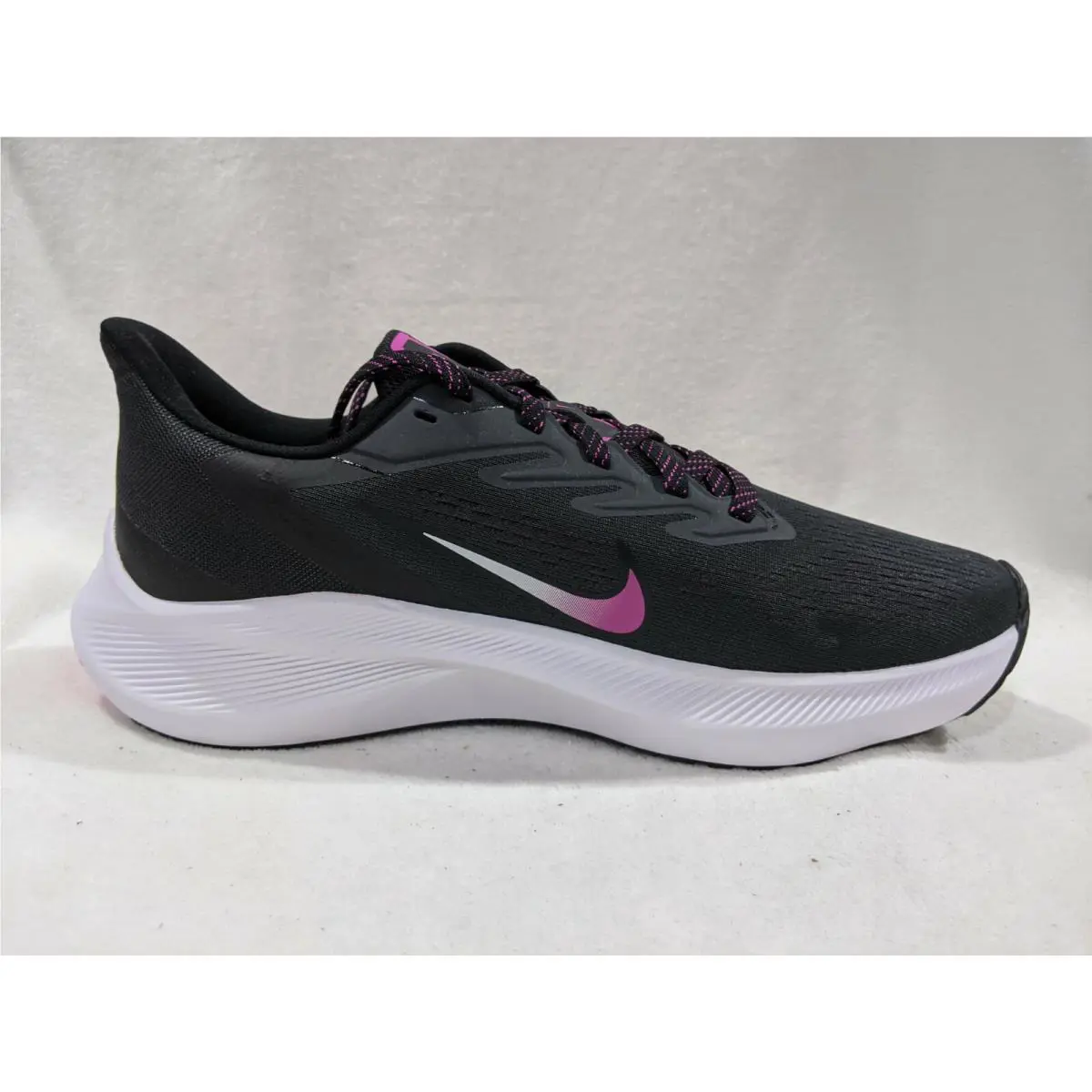 Nike shoes - Nike Zoom Winflo 7 - Zoom Winflo - CJ0302-001 - Dark Grey/Black/Fire Pink 7