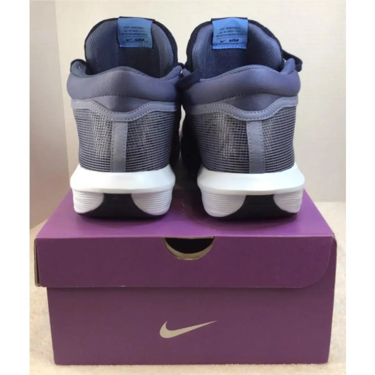 Nike shoes - Nike LeBron Witness VIII - LeBron Witness VIII - FB2239 400 - Ashen Slate/White, Manufacturer: Ashen Slate/White 9