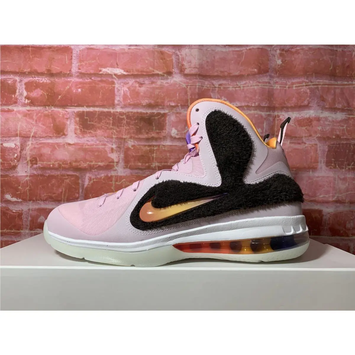 Nike shoes - Nike LeBron 9 - LeBron - DJ3908-600 - Regal Pink/Multi-Color/Velvet Brown 4