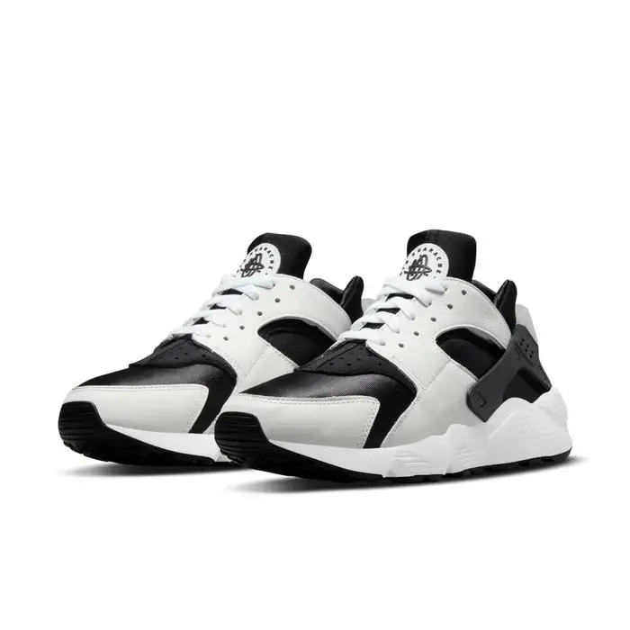 Nike Air Huarache DD1068-001 Sneakers Men`s White Black Low Top Running Shoes