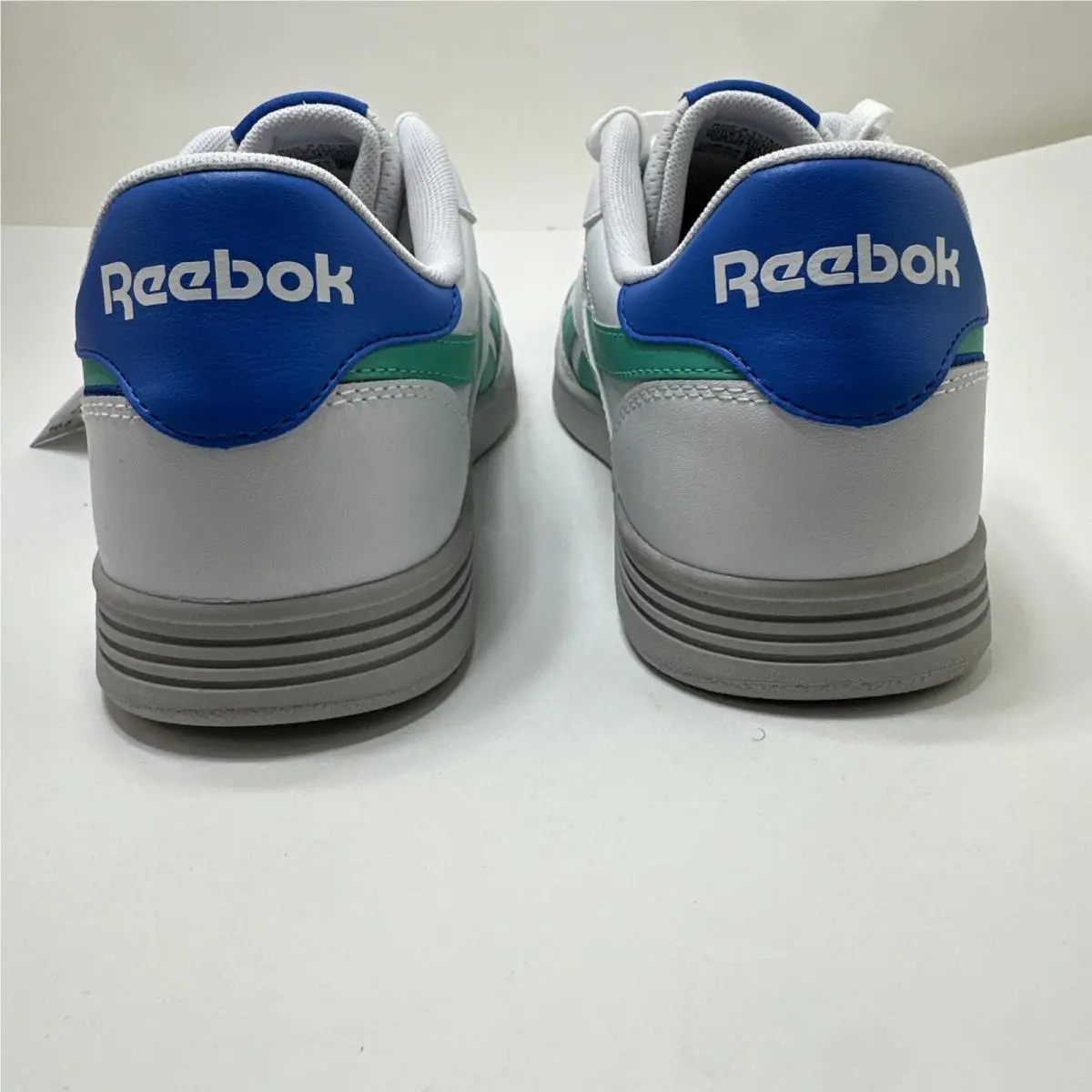 Reebok shoes - Reebok AD Court - Court - WHITE/KINETICBLUE/UNLSHEDGREEN 5