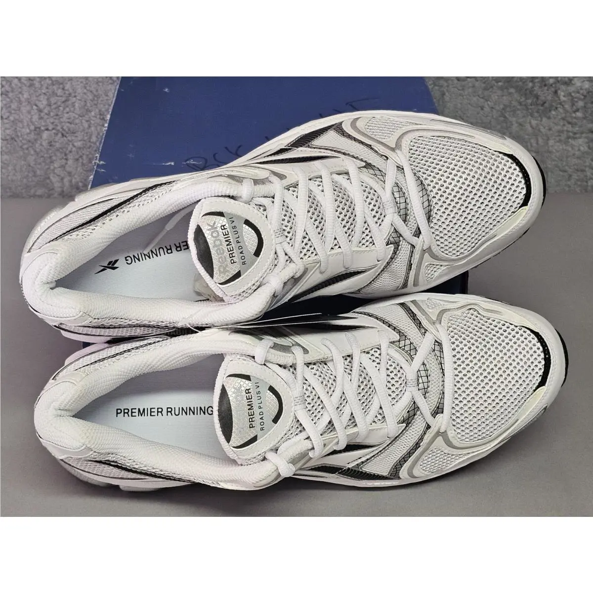 Reebok shoes - Reebok Stability Road Plus KFS VI - Reebok 1-J01836 - White/Black 4