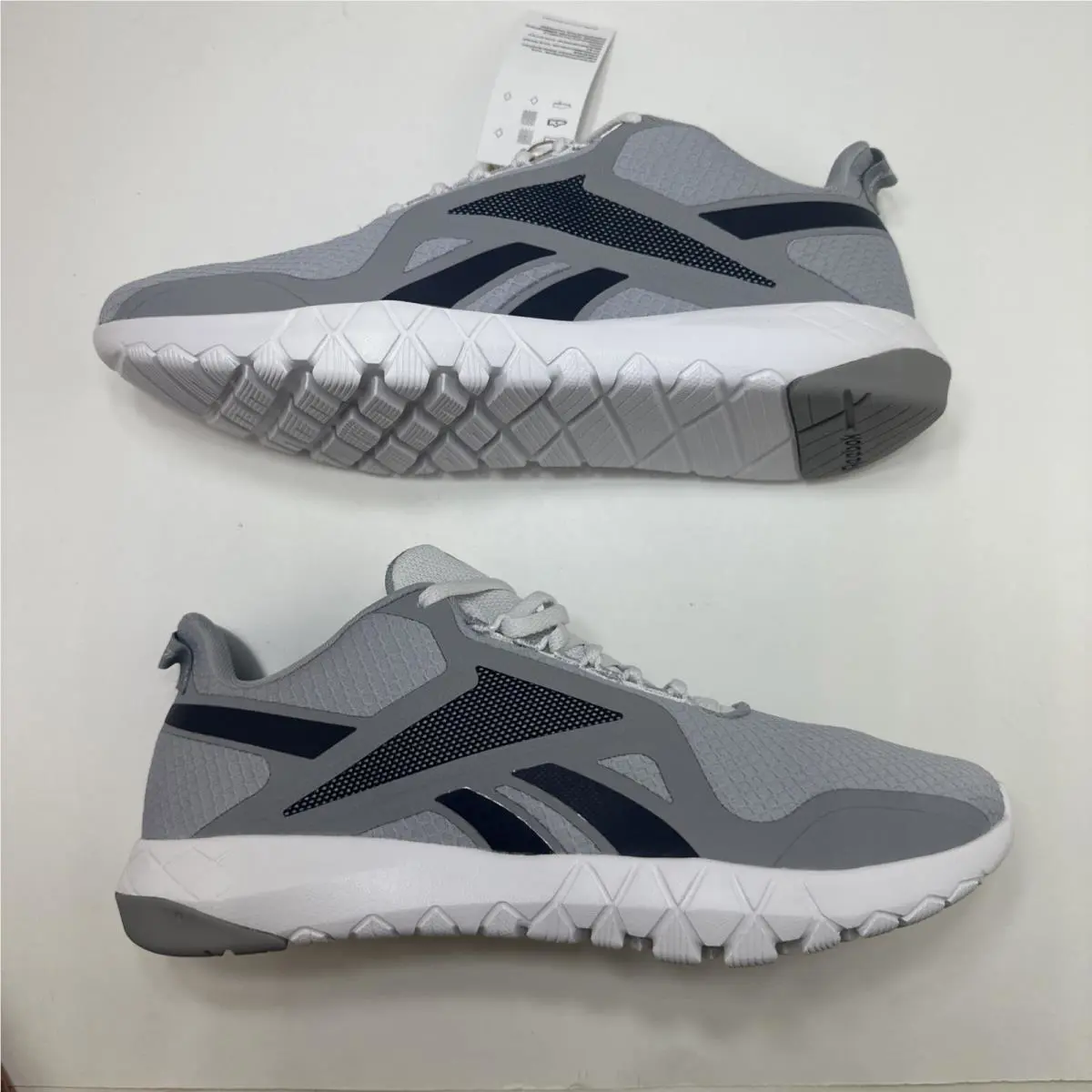 Reebok shoes - Reebok Flexagon Force 3 Wide 4E GY4364 - GY4364 - Cold Grey / Vector Navy (UPC: 195733284732) 1
