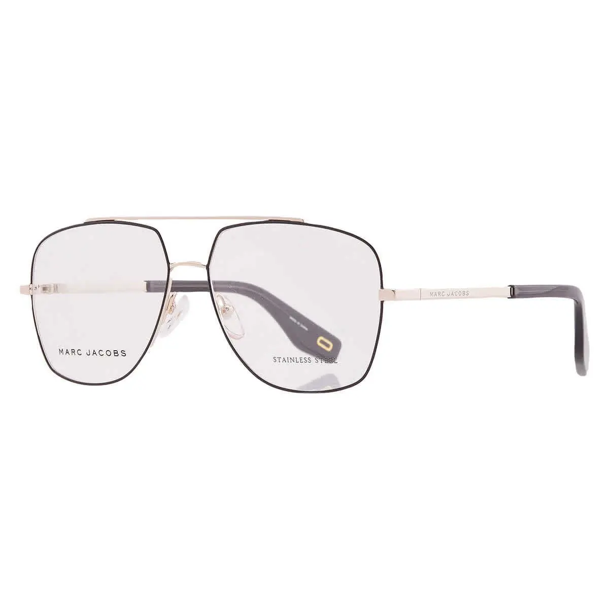 Marc Jacobs MARC-271-0RHL-58 Eyeglasses Eye Glasses 0RHL Gold 58mm - Frame: GOLD BLACK, Lens: Clear Lenses
