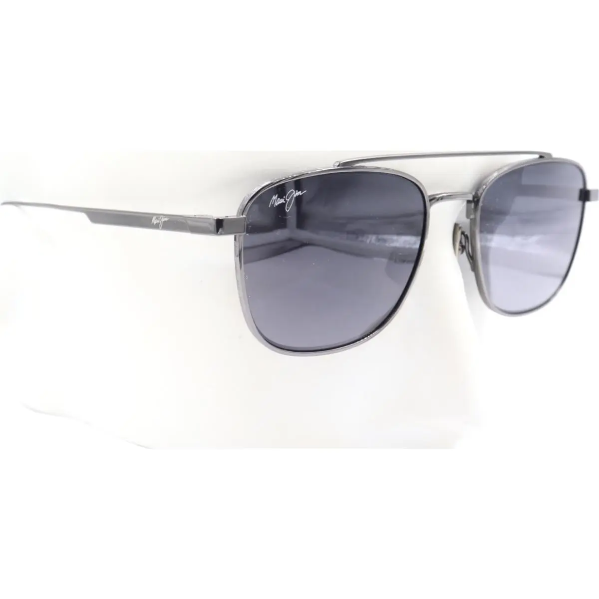 Maui Jim Kahana Dark Ruthenium Aviator Sunglasses GS640-17 / MJ0640S-001