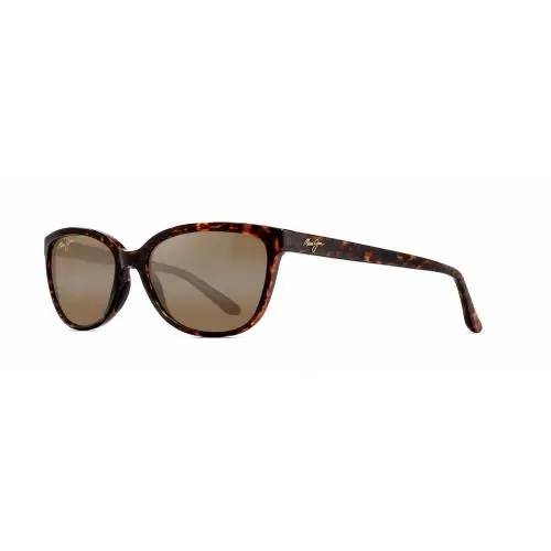 Women`s Honi 54mm Dark Havana Sunglasses – H758-10 by Maui Jim