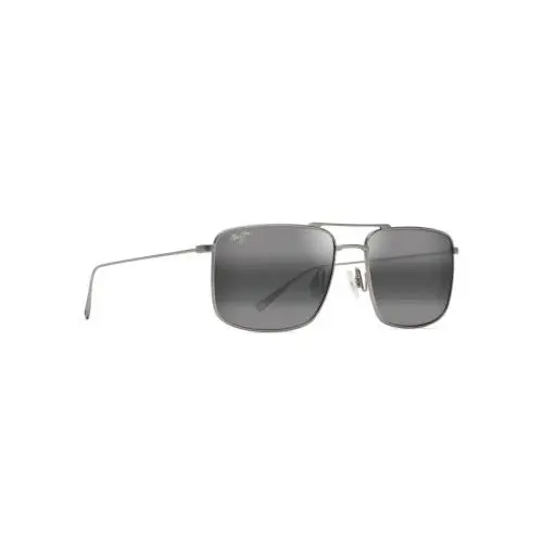 Maui Jim Aeko Matte Titanium W/ Neutral Grey Lens - 886-17 - Frame: MATTE TITANIUM, Lens: NEUTRAL GREY