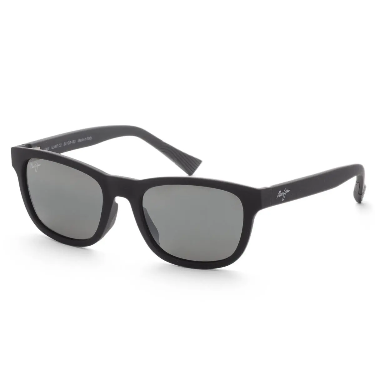 Maui Jim Men`s Kapii 54 Black Polarized Sunglasses 617-02
