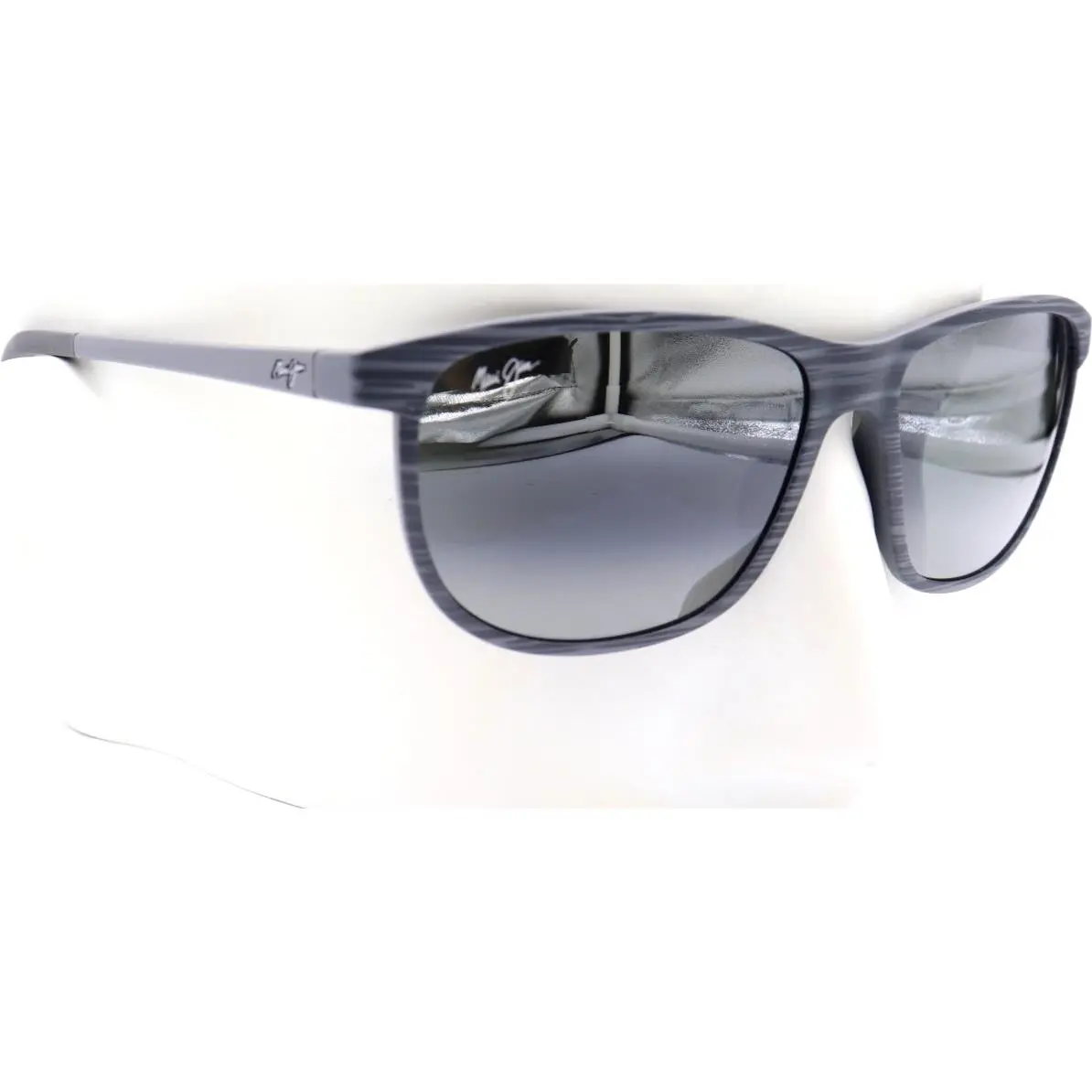 Maui Jim Lele Kawa Gray Stripe Sunglasses 811-11D / MJ0811S-001