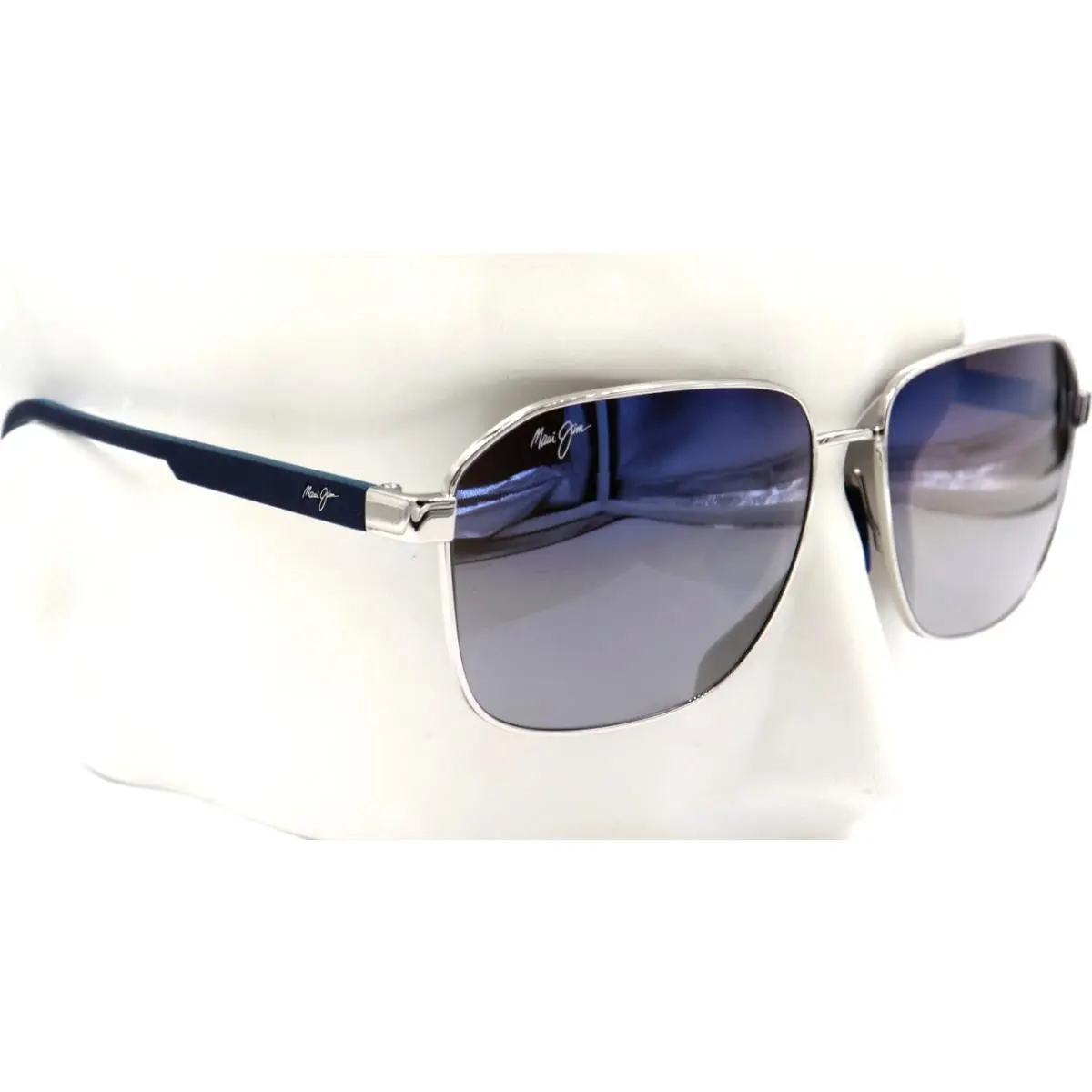 Maui Jim Onipaa Asian Fit Aviator Blue Sunglasses MJ0651SA-002 / DBS651-17