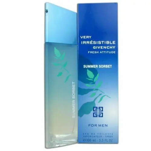 Givenchy Very Irresistible Fresh Attitude Summer Sorbet 3.3 oz Eau De Toilette Spray Men