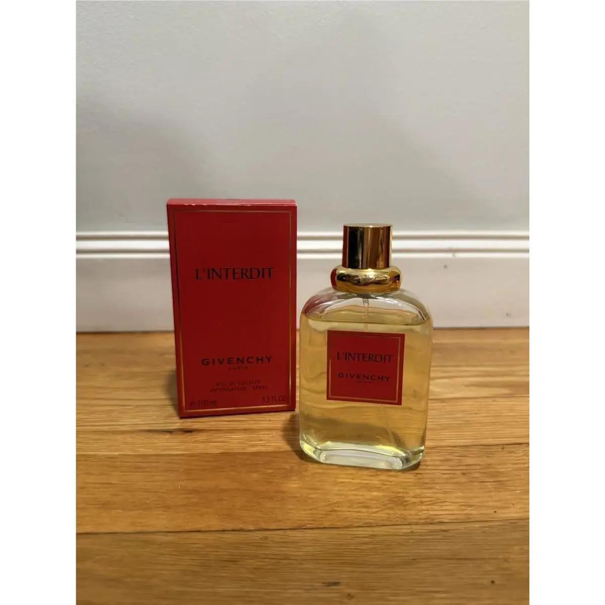 Women L`interdit By Givenchy 3.3 /3.4 Oz- 100ml Edt Spray // Very Rare