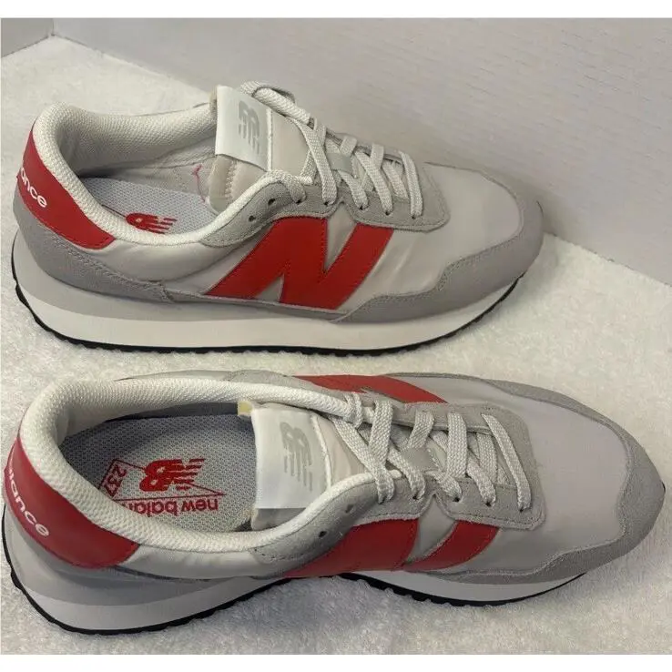 New Balance shoes - New Balance 237 - MS237BO - Grey/Red 2