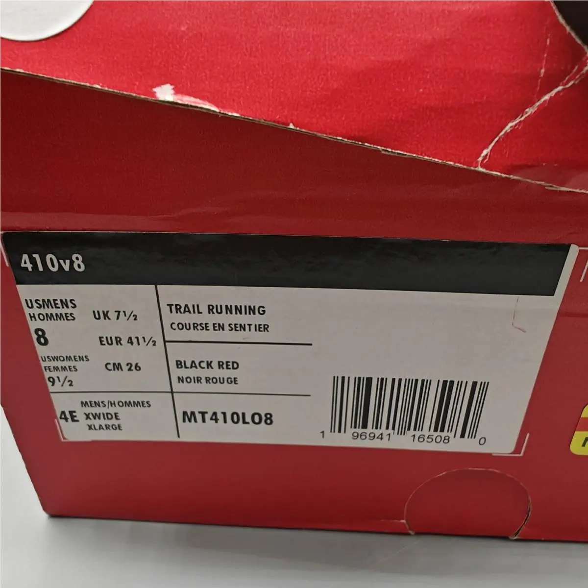 New Balance shoes - New Balance 410 - MT410LO8 - Black (UPC: 0196941165080) 8