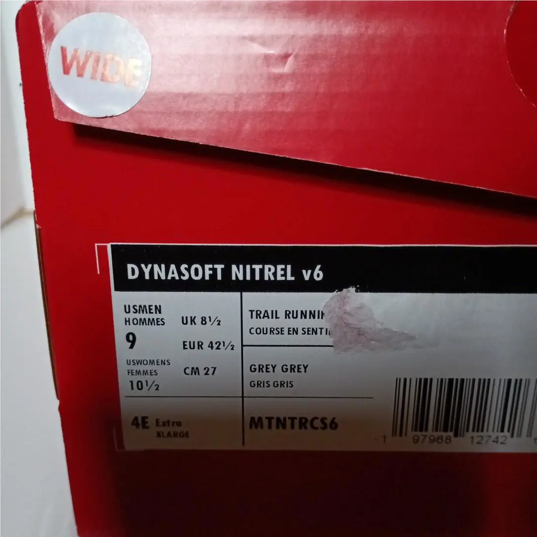 New Balance shoes - New Balance Dynasoft Nitrel v6 - MTNTRCS6 - Gray 7