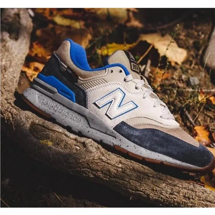 New Balance 997HTV Blue /beige CM997HTV Men`s Athletic Shoes 10
