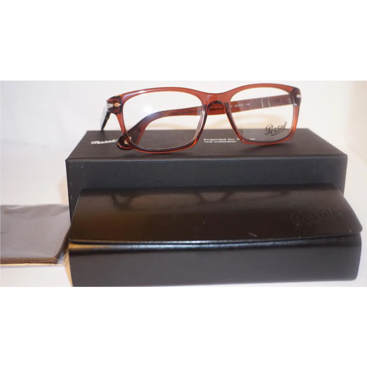 Persol Eyeglasses Havana Brown Demo Lens PO3012V 1104 54 18 145