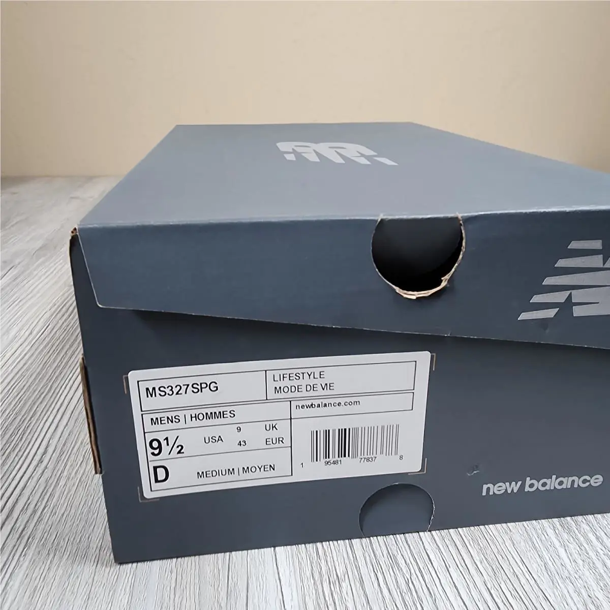 New Balance shoes - New Balance 327 - MS327SPG - Gray 6