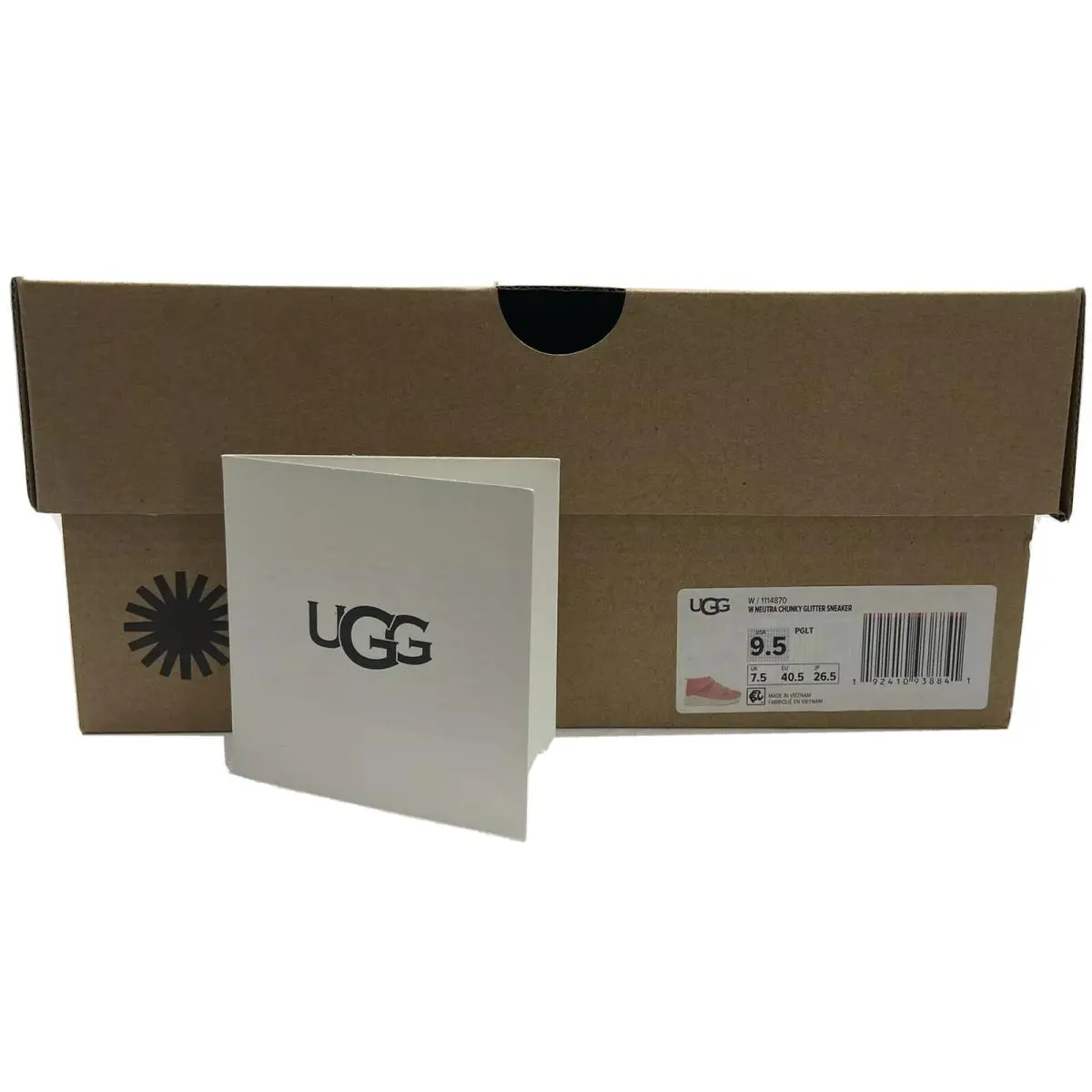 UGG shoes - UGG Neutra Chunky Glitter Sneaker - 1114870 - Pink, Manufacturer: PGLT (UPC: 192410938841) 4