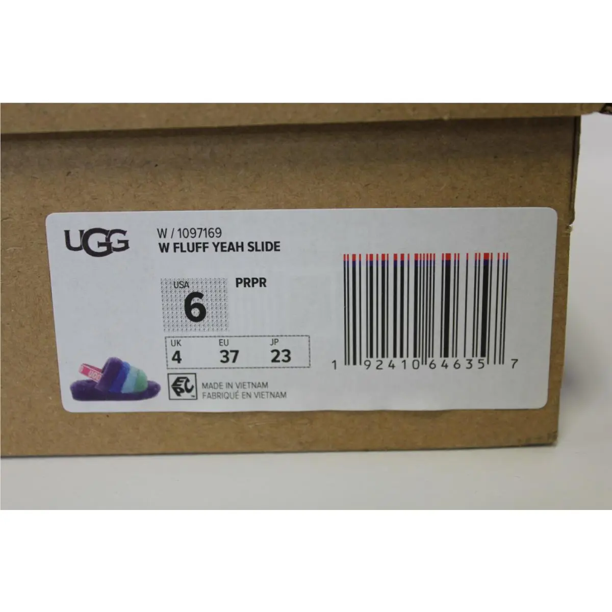 UGG shoes - Pride Rainbow Purple (UPC: 192410646357) 6