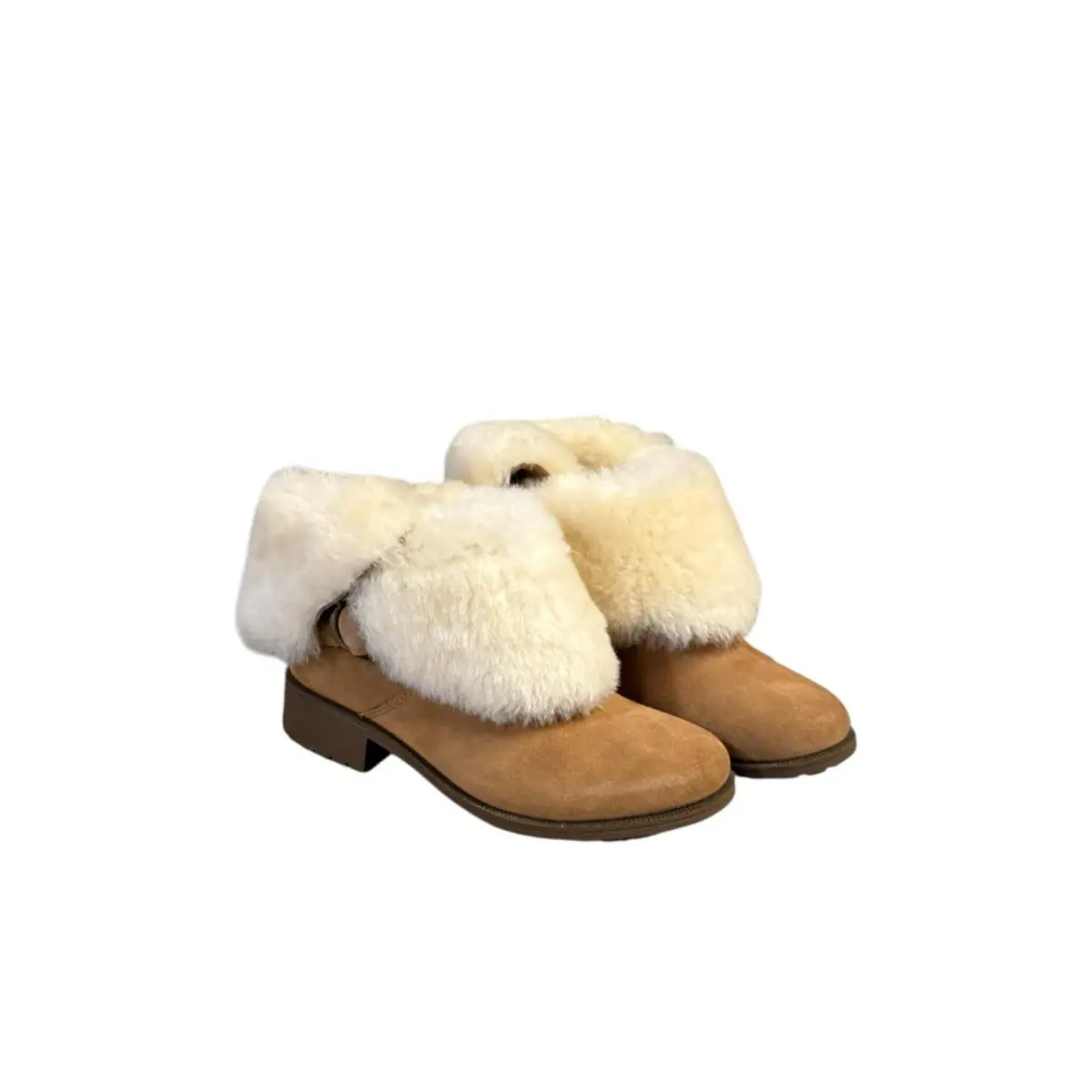 Ugg Australia Bodie Tan Chestnut Suede Ankle Boots US 7 UK 5 EU 38 - Brown