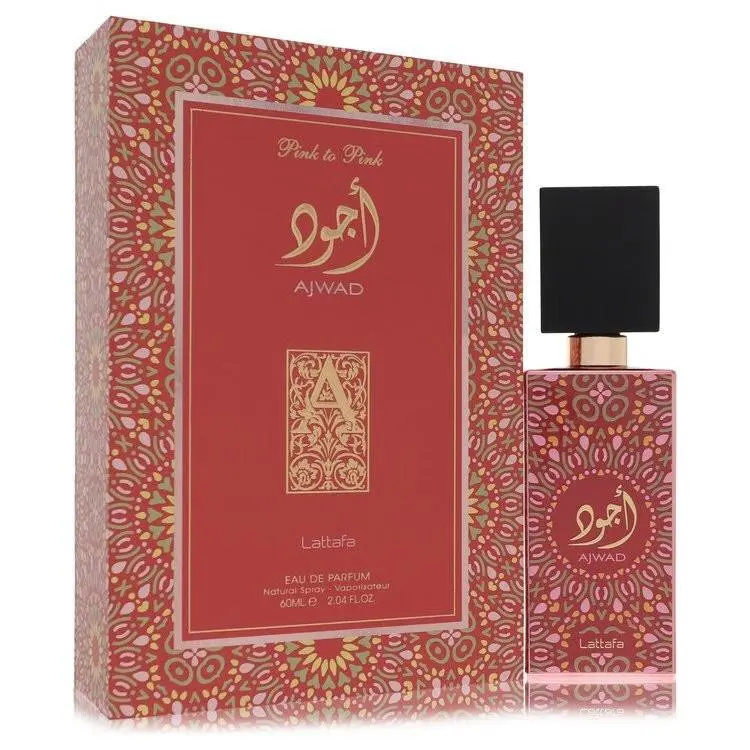 Ajwad Pink to Pink  Eau De Parfum Spray Unisex 2 oz Women by Lattafa