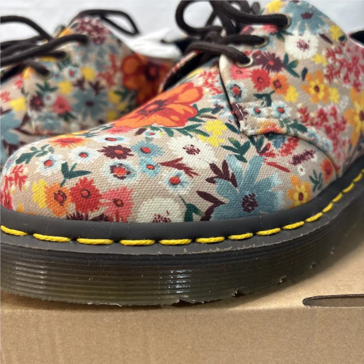 Dr. Martens shoes - Dr. Martens 1461 WANDERLUST Women`s Oxford - Multicolor, Floral 3