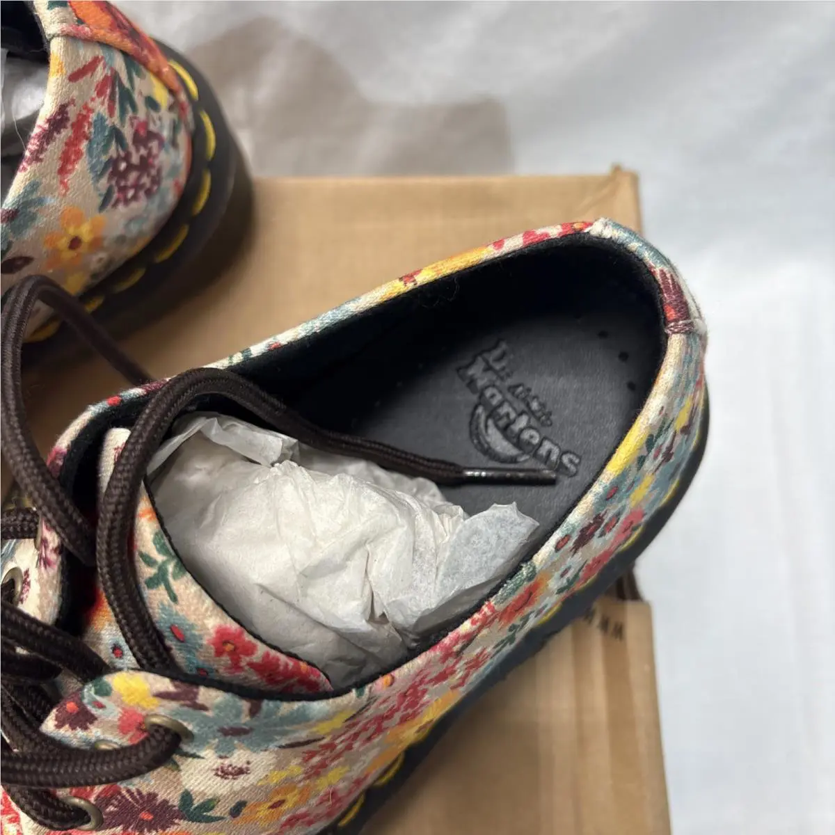 Dr. Martens shoes - Dr. Martens 1461 WANDERLUST Women`s Oxford - Multicolor, Floral 5