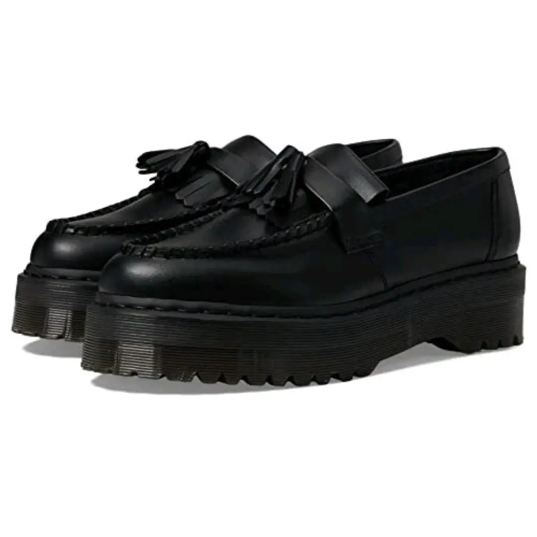 Unisex Adrian Quad Mono V Platform Tassel US Size: 7 Men 8 Women by Dr. Martens
