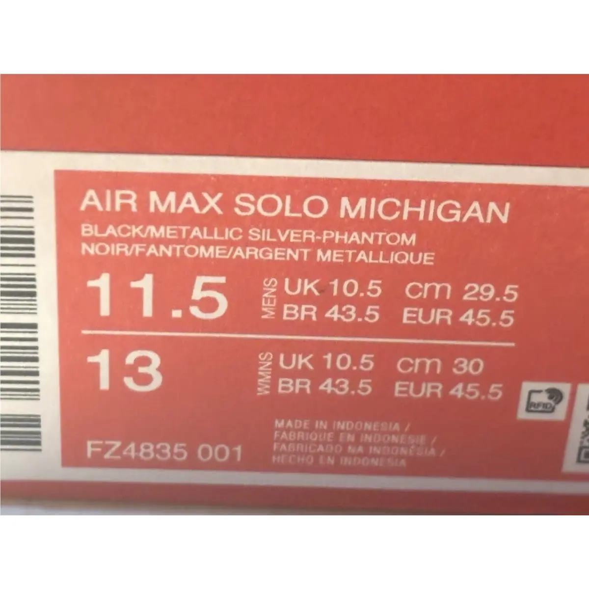 Nike shoes - Nike Air Max Solo - Air Max Solo - FZ4835-001 - Multicolor 12